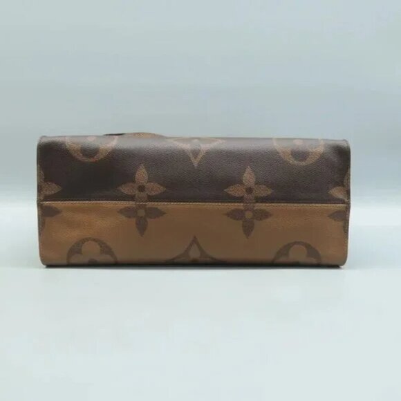 Authentic Louis Vuitton Onthego GM Brown Monogram Canvas Satchel 1699-08282024 - Picture 5 of 12